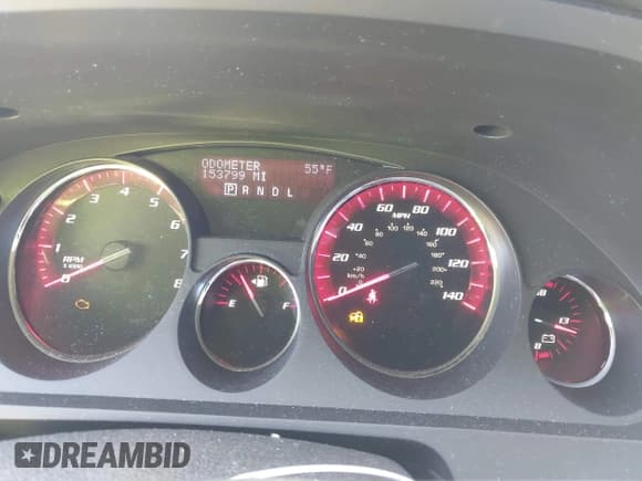 ✅ 2009 GMC Acadia SLT1 • VIN: 1GKEV23D39J216003 • Lot: 42933283. Listed on IAAI with 153,799 mi. Free auction sales archive from the USA and detailed vehicle history report at DreamBid. Image 7.