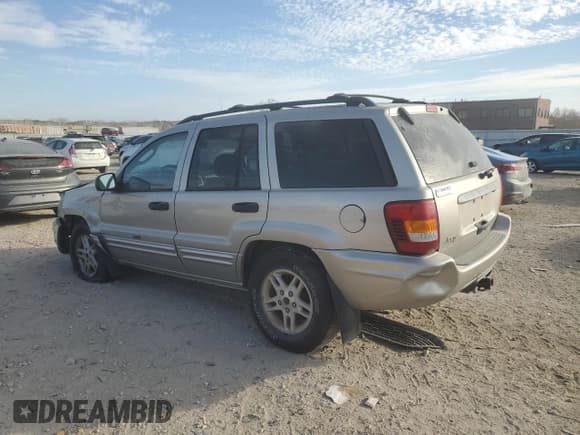 ✅ 2004 Jeep Grand Cherokee Laredo • VIN: 1J4GW48N34C240386 • Lot: 91720365. Wystawiony na Copart z przebiegiem 195 102 mil. Bezpłatny archiwum sprzedaży aukcyjnych z USA i szczegółowy raport historii pojazdu na DreamBid. Zdjęcie 2.