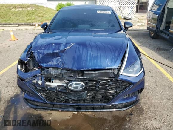 2022 Hyundai Sonata Sport с VIN 5NPEJ4J2XNH147284, выставлен на аукционе Copart как лот 67682024 с пробегом 21 159 миль миль и Списание • Salvage title. История ставок и продаж доступна на DreamBid. Изображение 5.
