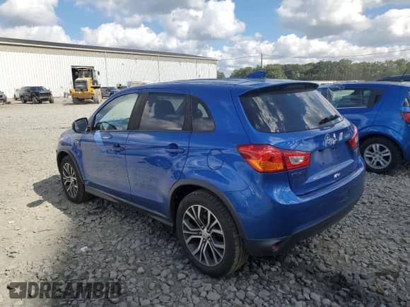 2017 Mitsubishi Outlander SE with VIN JA4AR3AW4HZ036841, listed as a Copart auction lot 70301925 with 80,019 mi miles and Salvage title. Bid and sale history available at DreamBid. Image 2.