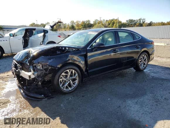 ✅ 2021 Hyundai Sonata SEL • VIN: KMHL64JA4MA146441 • Лот: 86791145. Опубликован ранее на Copart с пробегом 50 684 миль. Бесплатный доступ к архиву аукционных продаж из США и подробный отчёт об истории автомобиля на DreamBid. Изображение 1.