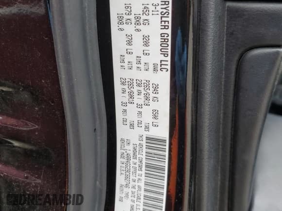 ✅ 2011 Jeep Grand Cherokee Laredo • VIN: 1J4RR4GG2BC662746 • Lot: 53989845. Listed on Copart with 138,402 mi. Free auction sales archive from the USA and detailed vehicle history report at DreamBid. Image 13.