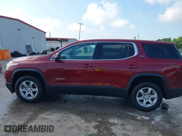 ✅ 2017 GMC Acadia SLE • VIN: 1GKKNKLA1HZ191420 • Lot: 42887371. Listed on IAAI with 105,330 mi. Free auction sales archive from the USA and detailed vehicle history report at DreamBid. Image 14.