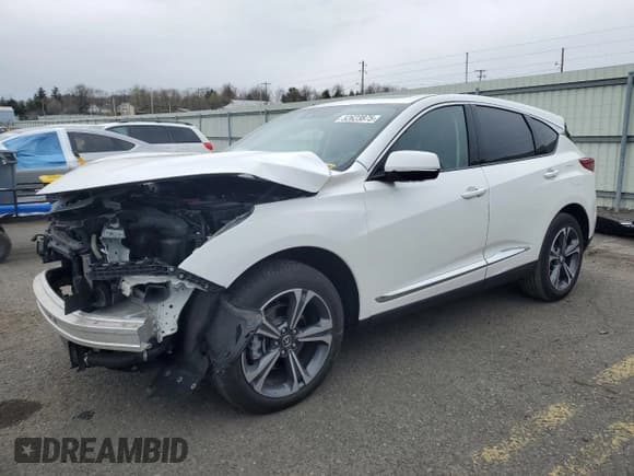 ✅ 2022 Acura RDX Advance • VIN: 5J8TC2H70NL003201 • Lot: 52623875. Wystawiony na Copart z przebiegiem 24 192 mil. Bezpłatny archiwum sprzedaży aukcyjnych z USA i szczegółowy raport historii pojazdu na DreamBid. Zdjęcie 1.
