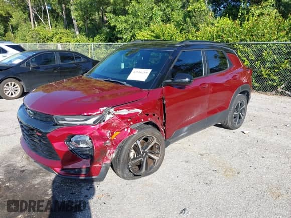 2022 Chevrolet TrailBlazer RS с VIN KL79MTSL6NB110306, выставлен на аукционе IAAI как лот 43510219 с пробегом 39 378 миль миль и . История ставок и продаж доступна на DreamBid. Изображение 17.
