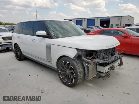 ✅ 2019 Land Rover Range Rover • VIN: SALGV5RE5KA523970 • Lot: 81304205. Listed on Copart with 112,405 mi. Free auction sales archive from the USA and detailed vehicle history report at DreamBid. Image 4.