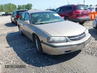 ✅ 2001 Chevrolet Impala • VIN: 2G1WF55E619146347 • Lot: 42792452. Listed on IAAI with 156,009 mi. Free auction sales archive from the USA and detailed vehicle history report at DreamBid. Image 1.