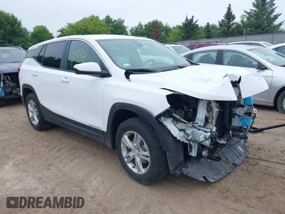 ✅ 2023 GMC Terrain SLE • VIN: 3GKALTEG4PL198456 • Lot: 42522734. Wystawiony na IAAI z przebiegiem 18 557 mil. Bezpłatny archiwum sprzedaży aukcyjnych z USA i szczegółowy raport historii pojazdu na DreamBid. Zdjęcie 1.