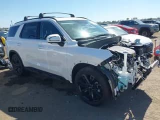 2025 Hyundai Palisade XRT z VIN KM8R34GE6SU832246, wystawiony jako IAAI lot #42517229 z przebiegiem 5 030 mil mil oraz . Historia ofert i sprzedaży dostępna na DreamBid. Obrazek 1.