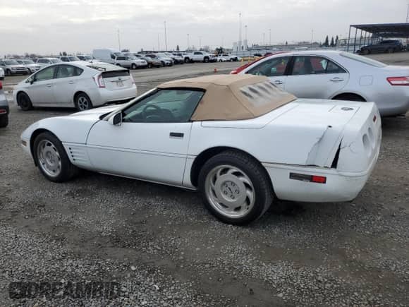 1991 Chevrolet Corvette with VIN 1G1YY3382M5113089, listed as a Copart auction lot 86397234 with 138,534 mi miles and Salvage title. Bid and sale history available at DreamBid. Image 2.