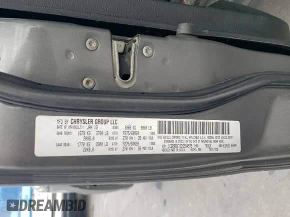 2013 Ram 1500 Express с VIN 1C6RR6KT3DS594575, выставлен на аукционе Copart как лот 66279995 с пробегом 148 778 миль миль и Списание • Salvage title. История ставок и продаж доступна на DreamBid. Изображение 12.