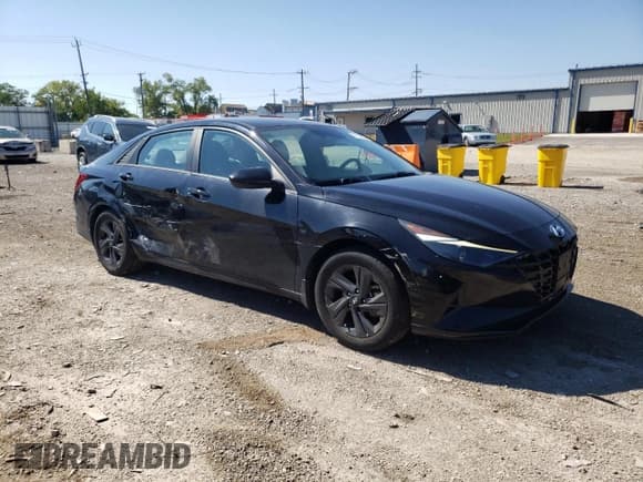 ✅ 2022 Hyundai Elantra SEL • VIN: 5NPLS4AGXNH085336 • Lot: 71878325. Listed on Copart with 42,220 mi. Free auction sales archive from the USA and detailed vehicle history report at DreamBid. Image 4.