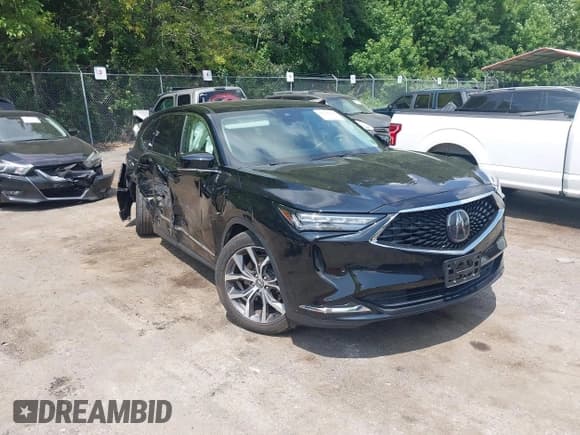 ✅ 2022 Acura MDX Technology • VIN: 5J8YE1H43NL037701 • Лот: 42705236. Опубликован ранее на IAAI с пробегом 33 313 миль. Бесплатный доступ к архиву аукционных продаж из США и подробный отчёт об истории автомобиля на DreamBid. Изображение 1.