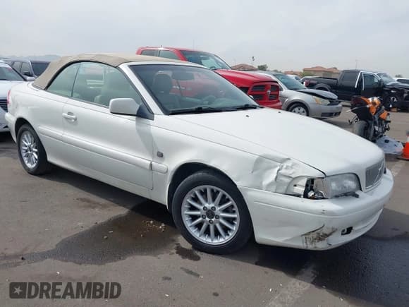 ✅ 2000 Volvo C70 • VIN: YV1NC53D7YJ011411 • Lot: 41578675. Listed on IAAI with 63,978 mi. Free auction sales archive from the USA and detailed vehicle history report at DreamBid. Image 1.