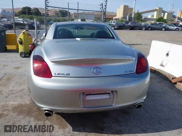 ✅ 2002 Lexus SC 430 • VIN: JTHFN48Y820003596 • Lot: 42259004. Listed on IAAI with 163,019 mi. Free auction sales archive from the USA and detailed vehicle history report at DreamBid. Image 16.