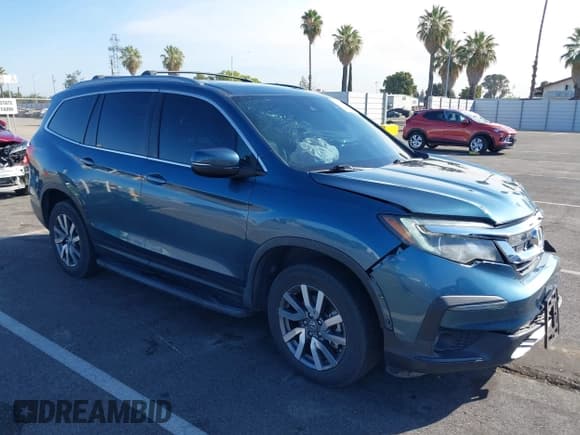 ✅ 2019 Honda Pilot EX-L • VIN: 5FNYF6H56KB044125 • Лот: 43115309. Опубликован ранее на IAAI с пробегом 64 721 миль. Бесплатный доступ к архиву аукционных продаж из США и подробный отчёт об истории автомобиля на DreamBid. Изображение 1.