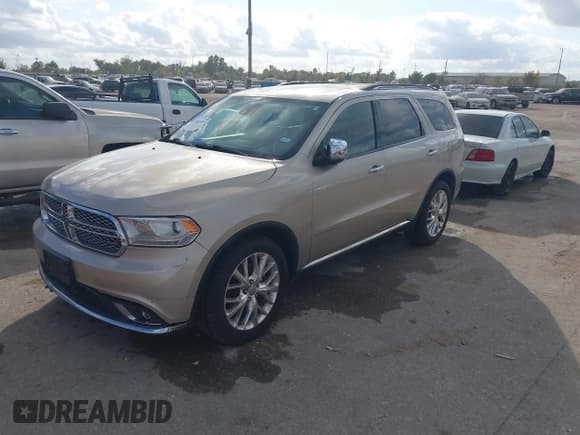✅ 2014 Dodge Durango Citadel • VIN: 1C4SDHET6EC455083 • Lot: 43691597. Wystawiony na IAAI z przebiegiem 153 256 mil. Bezpłatny archiwum sprzedaży aukcyjnych z USA i szczegółowy raport historii pojazdu na DreamBid. Zdjęcie 2.