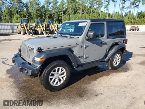 ✅ 2023 Jeep Wrangler Sport S • VIN: 1C4GJXAN1PW678441 • Lot: 70712135. Listed on Copart with 18,085 mi. Free auction sales archive from the USA and detailed vehicle history report at DreamBid. Image 1.