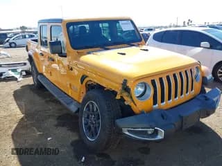 ✅ 2021 Jeep Gladiator Overland • VIN: 1C6HJTFG3ML552660 • Lot: 41636232. Listed on IAAI with 37,769 mi. Free auction sales archive from the USA and detailed vehicle history report at DreamBid. Image 1.
