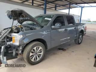 2018 Ford F-150 XL with VIN 1FTEW1CP0JFE16700, listed as a Copart auction lot 81830355 with 69,898 mi miles and Salvage title. Bid and sale history available at DreamBid. Image 1.