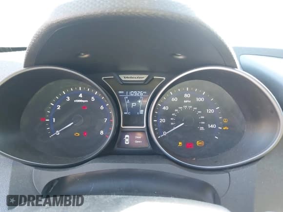 ✅ 2013 Hyundai Veloster Turbo • VIN: KMHTC6AE3DU086948 • Lot: 43372897. Listed on IAAI with 110,926 mi. Free auction sales archive from the USA and detailed vehicle history report at DreamBid. Image 7.