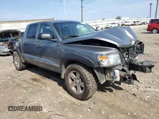 2009 Dodge Dakota Laramie с VIN 1D7HW58P49S744627, выставлен на аукционе Copart как лот 65737014 с пробегом 213 227 миль миль и Списание • Salvage title. История ставок и продаж доступна на DreamBid. Изображение 4.