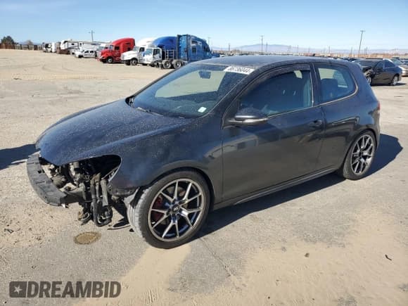 ✅ 2013 Volkswagen Golf GTI • VIN: WVWED7AJXDW124659 • Lot: 86736044. Listed on Copart with 93,367 mi. Free auction sales archive from the USA and detailed vehicle history report at DreamBid. Image 1.