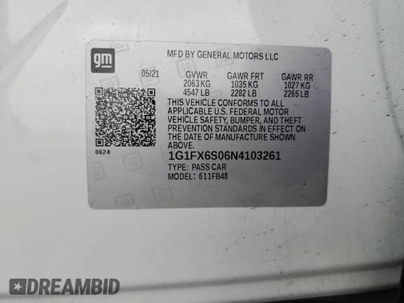 2022 Chevrolet Bolt EV 2LT z VIN 1G1FX6S06N4103261, wystawiony jako Copart lot #81227723 z przebiegiem 42 572 mil mil oraz . Historia ofert i sprzedaży dostępna na DreamBid. Obrazek 15.