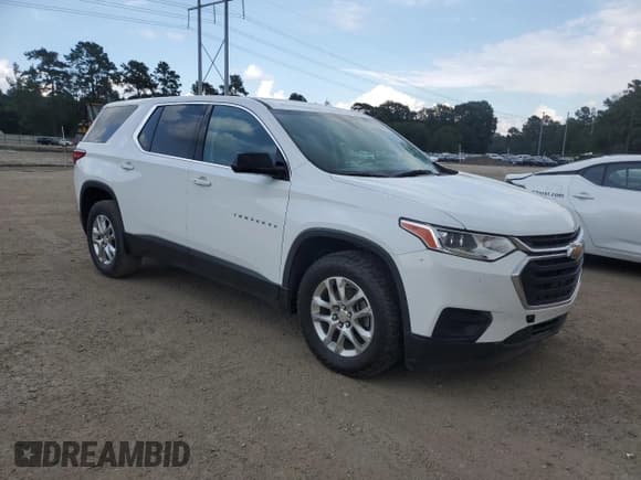 ✅ 2020 Chevrolet Traverse LS • VIN: 1GNERFKW2LJ276170 • Lot: 72087614. Wystawiony na Copart z przebiegiem 162 494 mil. Bezpłatny archiwum sprzedaży aukcyjnych z USA i szczegółowy raport historii pojazdu na DreamBid. Zdjęcie 4.