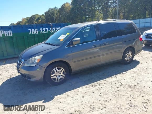 ✅ 2007 Honda Odyssey EX-L • VIN: 5FNRL38687B404944 • Лот: 43475317. Опубликован ранее на IAAI с пробегом 197 900 миль. Бесплатный доступ к архиву аукционных продаж из США и подробный отчёт об истории автомобиля на DreamBid. Изображение 2.