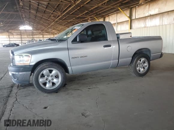 ✅ 2006 Dodge 1500 ST • VIN: 1D7HA16N66J210667 • Лот: 91297535. Опубликован ранее на Copart с пробегом 156 156 миль. Бесплатный доступ к архиву аукционных продаж из США и подробный отчёт об истории автомобиля на DreamBid. Изображение 1.