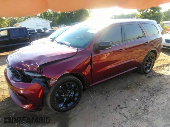 2021 Dodge Durango GT with VIN 1C4RDHDG2MC762218, listed as a IAAI auction lot 42550632 with 85,194 mi miles and . Bid and sale history available at DreamBid. Image 17.