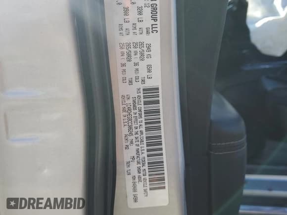 ✅ 2012 Dodge Durango Citadel • VIN: 1C4RDHEG9CC306245 • Lot: 68338204. Listed on Copart with 183,382 mi. Free auction sales archive from the USA and detailed vehicle history report at DreamBid. Image 14.