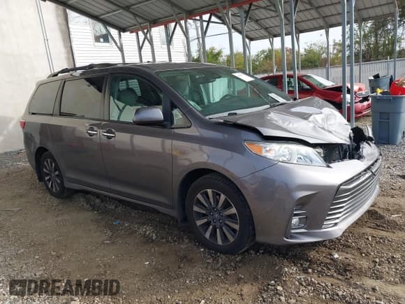 ✅ 2018 Toyota Sienna XLE • VIN: 5TDDZ3DC8JS207490 • Lot: 40890775. Listed on IAAI with 97,260 mi. Free auction sales archive from the USA and detailed vehicle history report at DreamBid. Image 14.