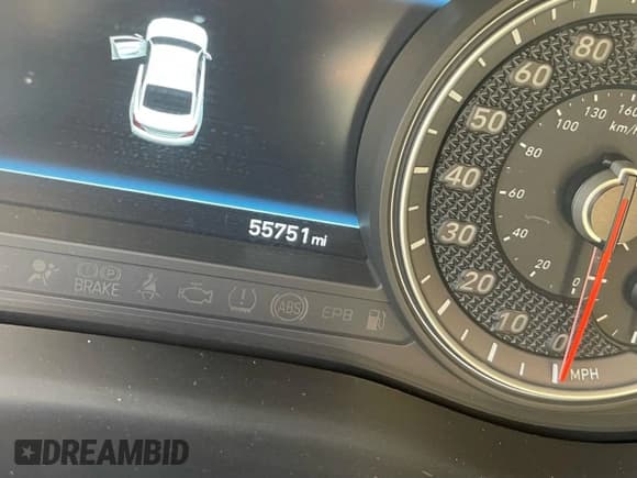 ✅ 2019 Genesis G70 Advanced • VIN: KMTG54LE5KU043213 • Lot: 81316775. Listed on Copart with 55,751 mi. Free auction sales archive from the USA and detailed vehicle history report at DreamBid. Image 8.