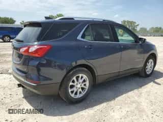 2018 Chevrolet Equinox LT с VIN 3GNAXJEV1JL301317, выставлен на аукционе Copart как лот 65541925 с пробегом 33 369 миль миль и Списание • Salvage title. История ставок и продаж доступна на DreamBid. Изображение 3.