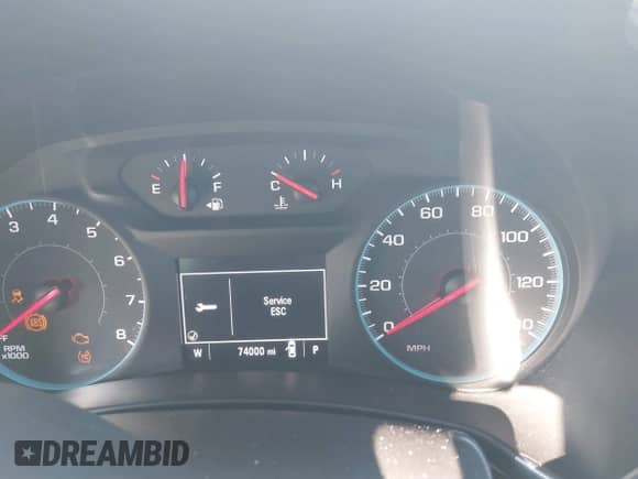 2018 Chevrolet Equinox LS with VIN 2GNAXHEV3J6215116, listed as a IAAI auction lot 43493833 with 74,000 mi miles and . Bid and sale history available at DreamBid. Image 7.