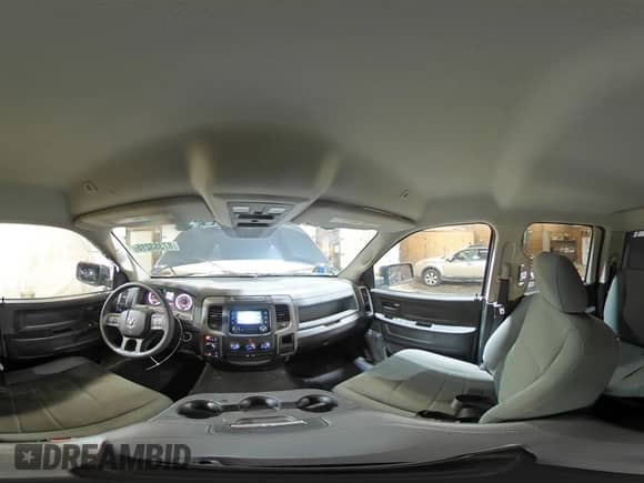 2019 Ram 1500 Tradesman with VIN 1C6RR7FG3KS534893, listed as a Copart auction lot 87383215 with 47,512 mi miles and Salvage title. Bid and sale history available at DreamBid. Image 14.