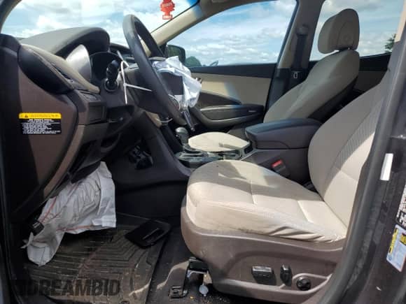 2018 Hyundai Santa Fe 2.4L with VIN 5XYZU3LB7JG513154, listed as a Copart auction lot 71161875 with 75,398 mi miles and Salvage title. Bid and sale history available at DreamBid. Image 7.