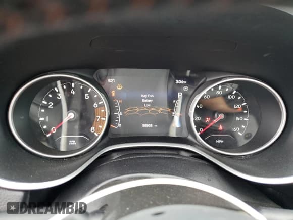 ✅ 2020 Jeep Compass Limited • VIN: 3C4NJCCBXLT211330 • Lot: 56938845. Listed on Copart with 98,968 mi. Free auction sales archive from the USA and detailed vehicle history report at DreamBid. Image 9.