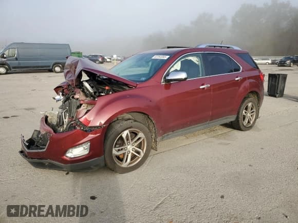 ✅ 2016 Chevrolet Equinox LTZ • VIN: 2GNFLGE36G6176153 • Лот: 82264995. Опубликован ранее на Copart с пробегом 101 584 миль. Бесплатный доступ к архиву аукционных продаж из США и подробный отчёт об истории автомобиля на DreamBid. Изображение 1.