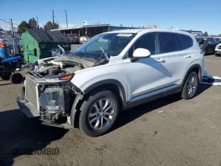 ✅ 2019 Hyundai Santa Fe SE • VIN: 5NMS2CADXKH114032 • Lot: 37907614. Wystawiony na Copart z przebiegiem 62 973 mil. Bezpłatny archiwum sprzedaży aukcyjnych z USA i szczegółowy raport historii pojazdu na DreamBid. Zdjęcie 1.