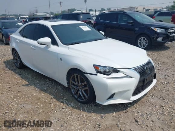 ✅ 2014 Lexus IS 350 • VIN: JTHCE1D20E5002369 • Lot: 42870432. Listed on IAAI with 112,690 mi. Free auction sales archive from the USA and detailed vehicle history report at DreamBid. Image 1.