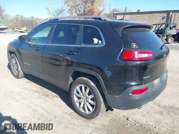 ✅ 2016 Jeep Cherokee Limited • VIN: 1C4PJMDB5GW162440 • Lot: 43524180. Listed on IAAI with 155,831 mi. Free auction sales archive from the USA and detailed vehicle history report at DreamBid. Image 3.