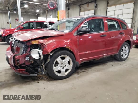 ✅ 2008 Dodge Caliber SXT • VIN: 1B3HB48B48D545134 • Лот: 87376594. Опубликован ранее на Copart с пробегом 166 518 миль. Бесплатный доступ к архиву аукционных продаж из США и подробный отчёт об истории автомобиля на DreamBid. Изображение 1.