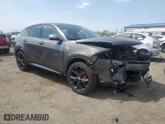 ✅ 2024 Dodge Hornet R/T • VIN: ZACPDFCW9R3A14547 • Lot: 55454915. Listed on Copart with 34,250 mi. Free auction sales archive from the USA and detailed vehicle history report at DreamBid. Image 4.