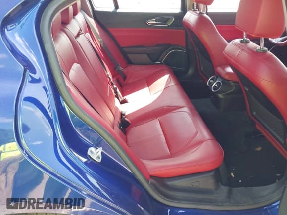 ✅ 2021 Alfa Romeo Giulia • VIN: ZARFAMAN7M7643215 • Lot: 41976004. Listed on IAAI with 33,137 mi. Free auction sales archive from the USA and detailed vehicle history report at DreamBid. Image 8.