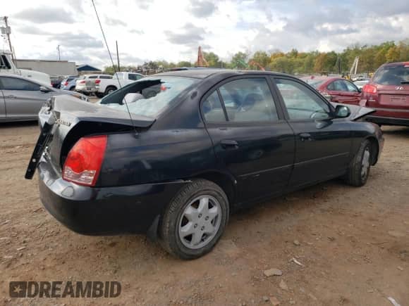 2006 Hyundai Elantra GLS z VIN KMHDN46D96U352379, wystawiony jako Copart lot #73582754 z przebiegiem Nie podano mil oraz Szkoda całkowita • Salvage title. Historia ofert i sprzedaży dostępna na DreamBid. Obrazek 3.