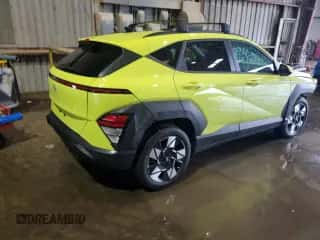 2024 Hyundai Kona SEL with VIN KM8HC3AB3RU124471, listed as a Copart auction lot 84063434 with 5,762 mi miles and Salvage title. Bid and sale history available at DreamBid. Image 3.