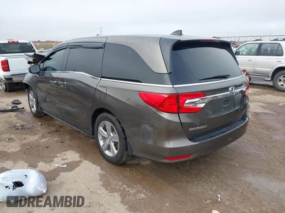 ✅ 2020 Honda Odyssey EX • VIN: 5FNRL6H50LB055717 • Lot: 42205465. Listed on IAAI with 104,719 mi. Free auction sales archive from the USA and detailed vehicle history report at DreamBid. Image 3.